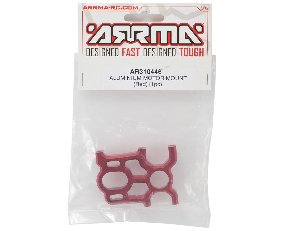 Arrma Aluminum Motor Mount (Red)
