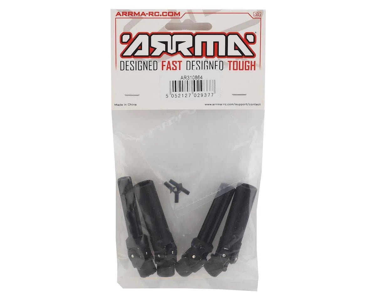 Arrma 4x4 Composite Rear Slider Driveshaft Set