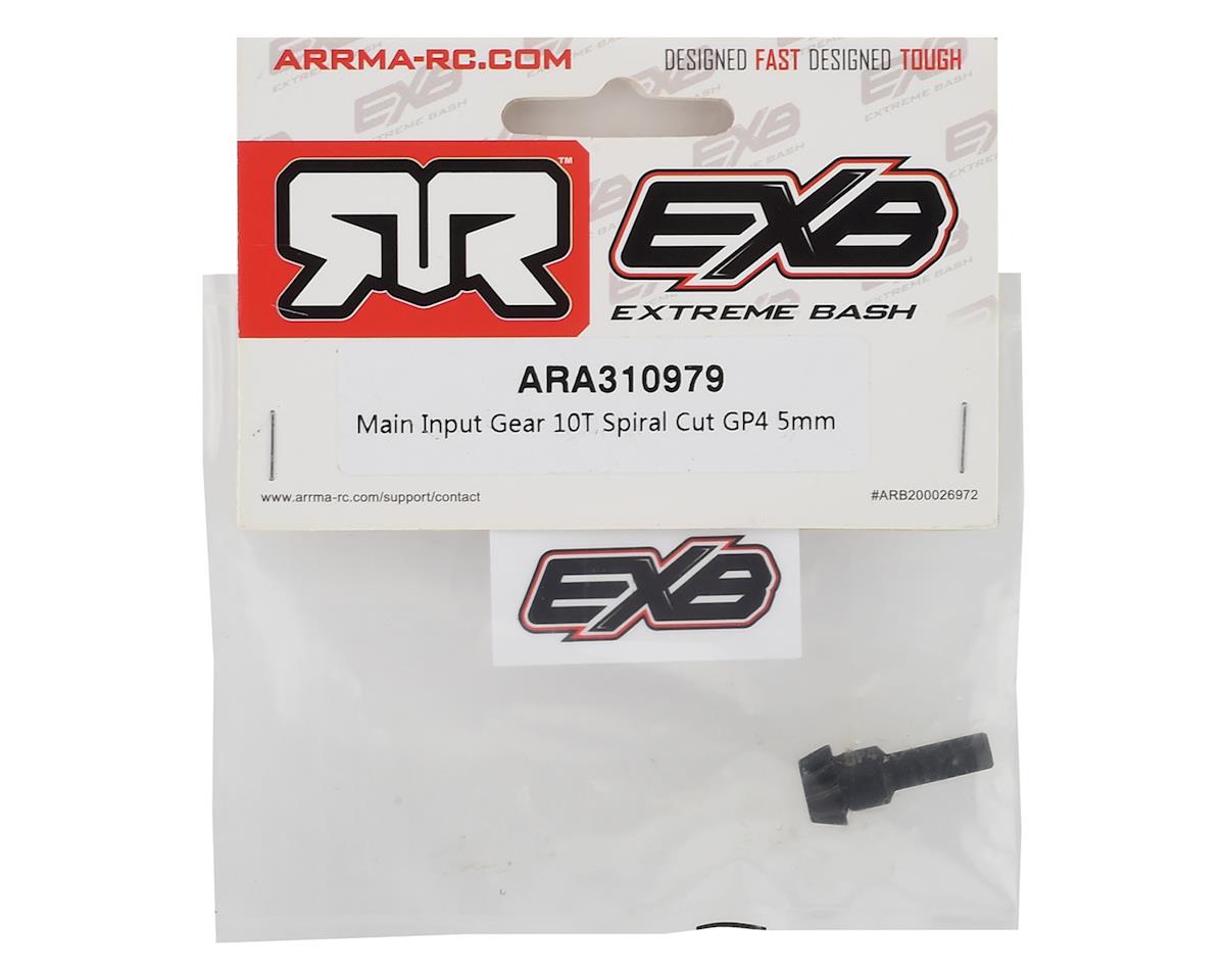 ARRMA ARA310979 Main Input Gear 10T Spiral Cut GP4 5mm : Kraton/Notorist/Outcast