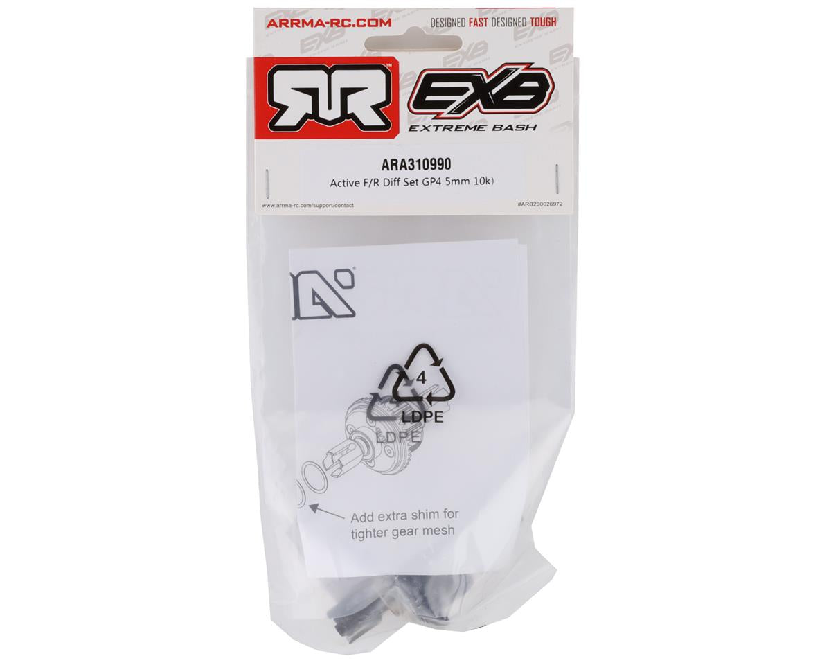 Arrma Slip Front/Rear Differential Set GP4 5MM 10K  6S Mojave /Kraton Roller