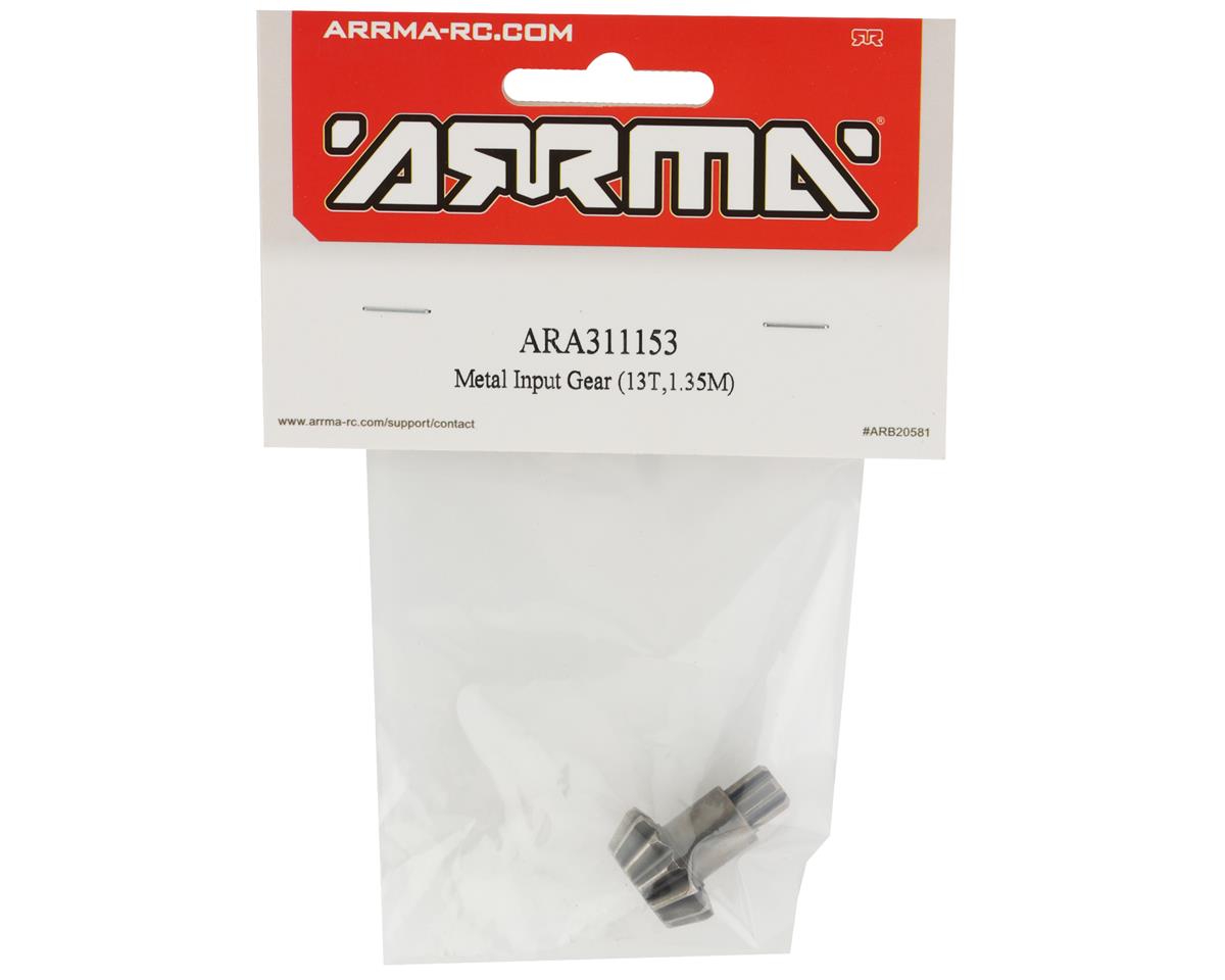 ARRMA ARA311153 Metal Input Gear 13T for 1/10 4x4 4S Kraton/Outcast/Vorteks