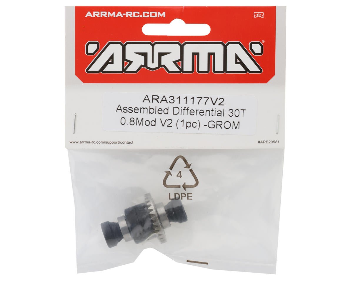 Arrma Grom Differential V2 (30T) 1/14 TYPHON / 1/16 MOJAVE / 1/18 GRANITE GROM