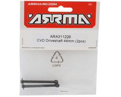 Arrma 44mm CVD Driveshafts (2) For 1/16 MOJAVE GROM
