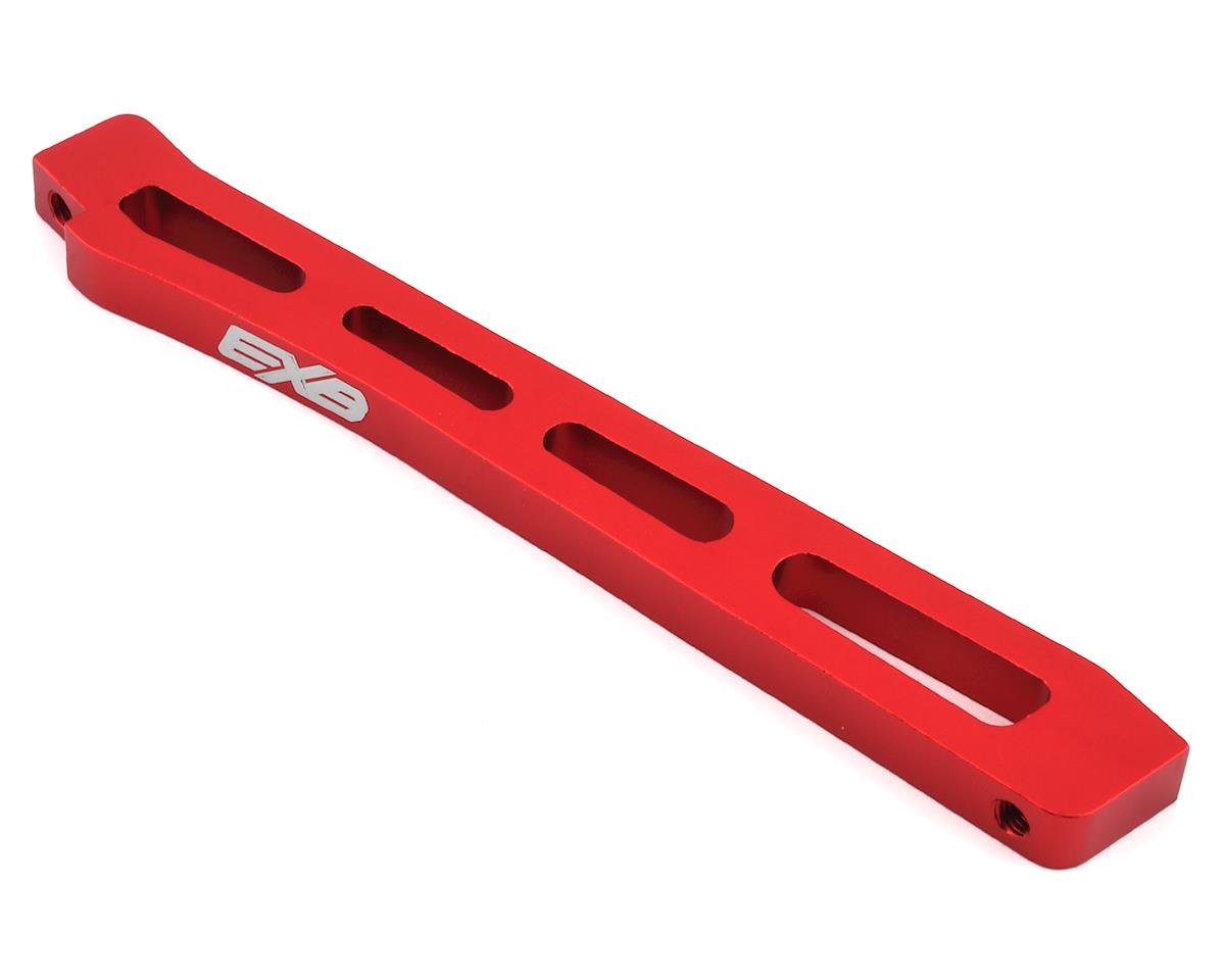 Arrma 320565 EXB 118mm Front Center Aluminum Chassis Brace (Red)