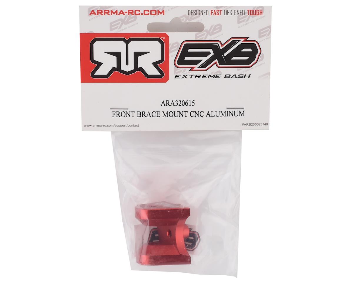 Arrma Kraton/Outcast 8S EXB Aluminum Front Brace Mount (Red)