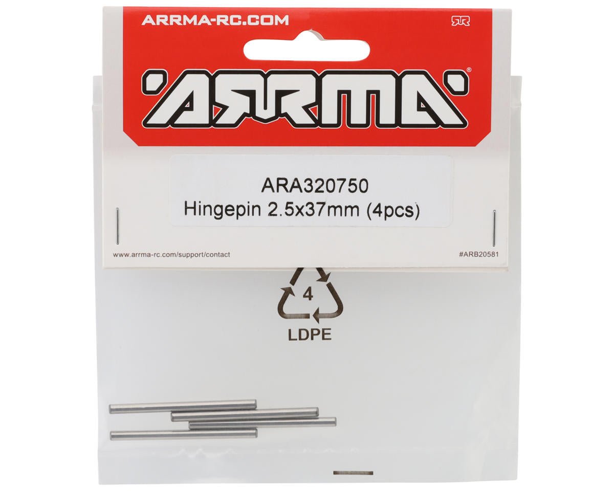 Arrma 2.5x37mm Hingepin (4)