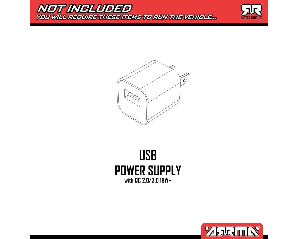 Arrma Fury 2WD MEGA 550 RTR Brushed 1/10 Off-Road Short Course Truck (Red) w/SLT2 2.4GHz Radio, Battery & Charger (Copy)
