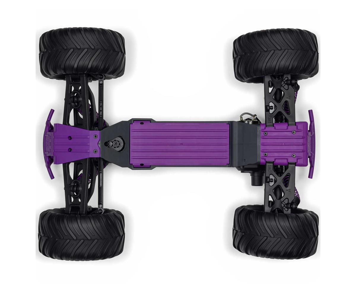 Arrma Gorgon 4X2 MEGA 550 1/10 RTR Brushed Monster Truck (Purple) w/SLT2 2.4GHz Radio, Battery & Charger