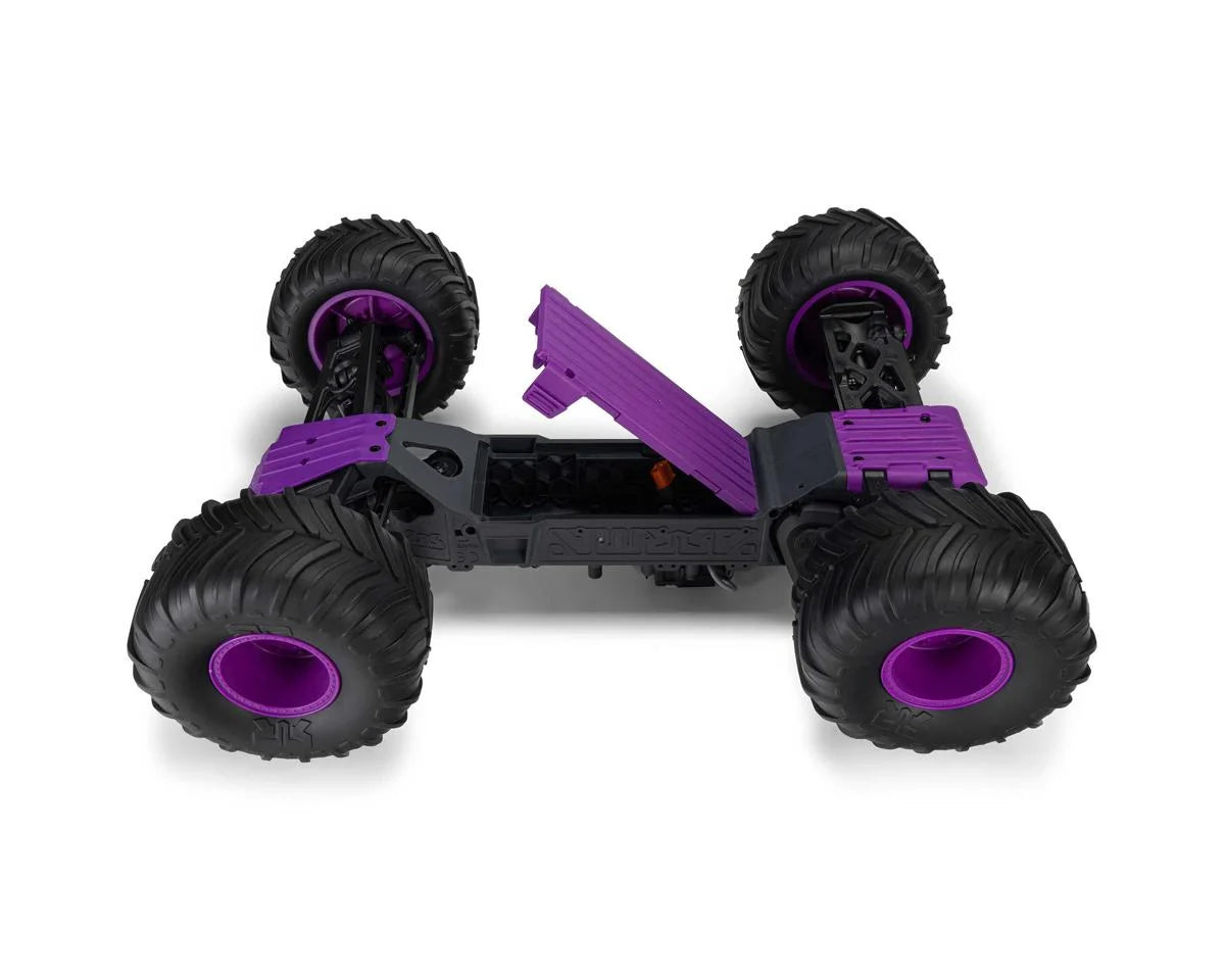 Arrma Gorgon 4X2 MEGA 550 1/10 RTR Brushed Monster Truck (Purple) w/SLT2 2.4GHz Radio, Battery & Charger