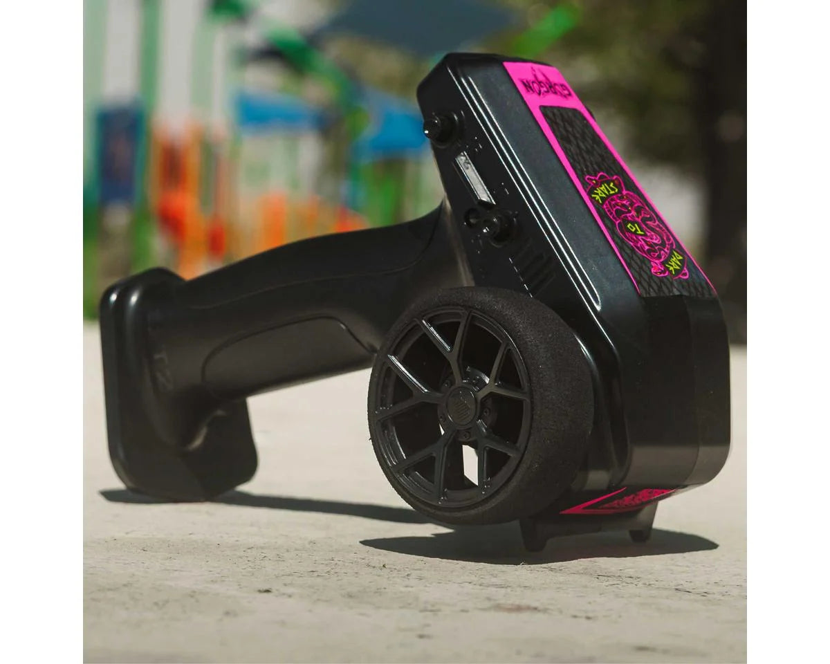 Arrma Gorgon 4X2 MEGA 550 1/10 RTR Brushed Monster Truck (Purple) w/SLT2 2.4GHz Radio, Battery & Charger