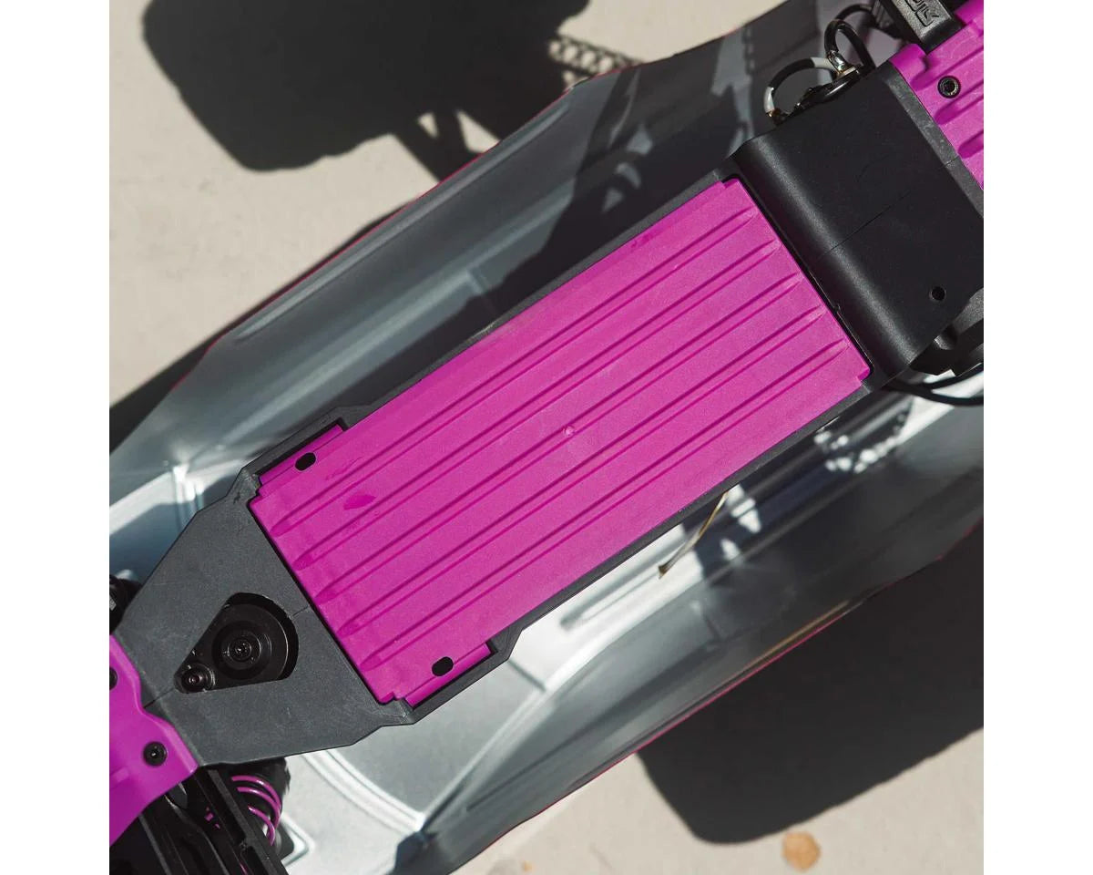 Arrma Gorgon 4X2 MEGA 550 1/10 RTR Brushed Monster Truck (Purple) w/SLT2 2.4GHz Radio, Battery & Charger