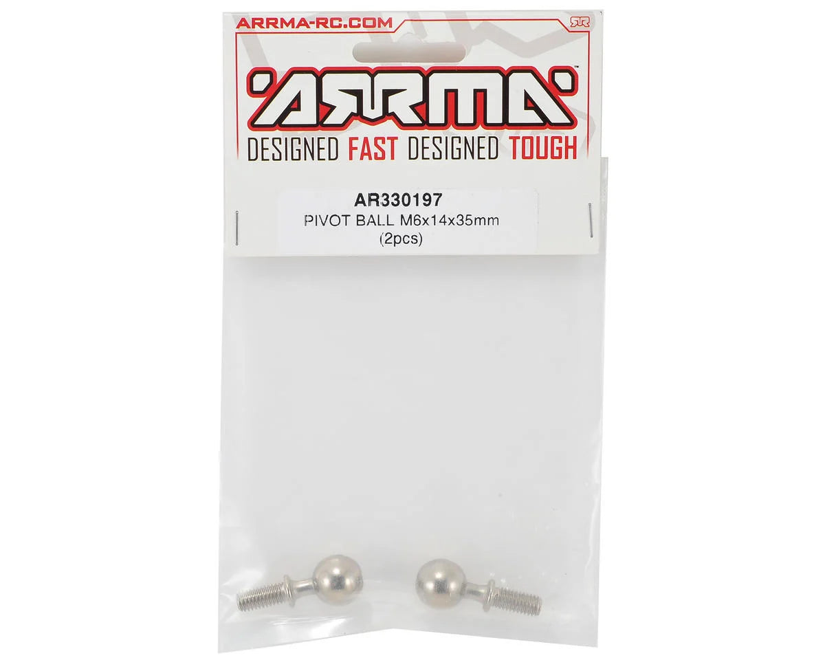 Arrma 6x14x35mm Pivot Ball (2)