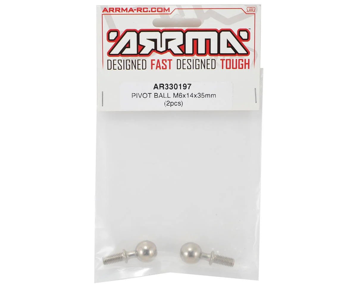 Arrma 6x14x35mm Pivot Ball (2)