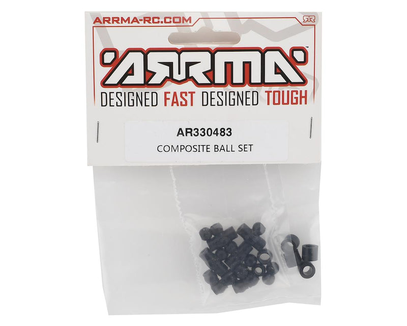 Arrma 6S Composite Ball Set
