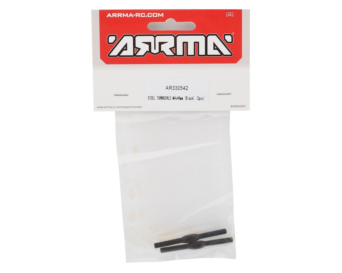 Arrma 4x48mm Steel Turnbuckle (2) Typhon Mega 4x4 , BLX 4x4