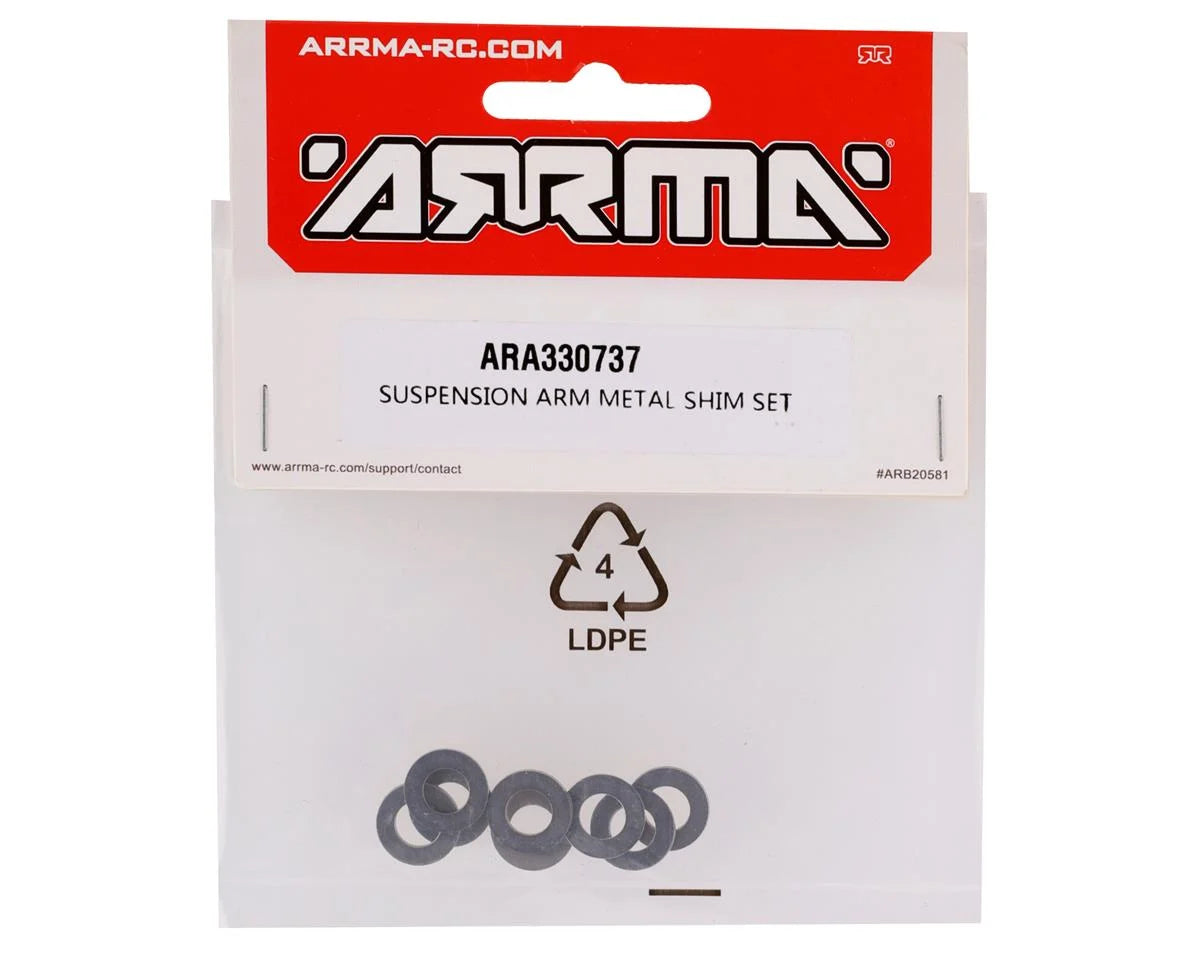 Arrma 6S Outcast/Talion Metal Suspension Arm Shim Set (8)