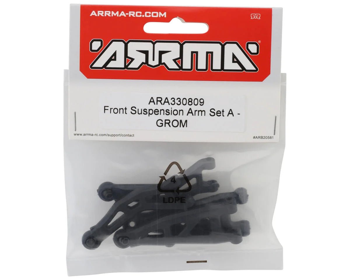 Arrma Front Suspension Arm Set "A" 1/14 Typhon 1/18 Granite GROM