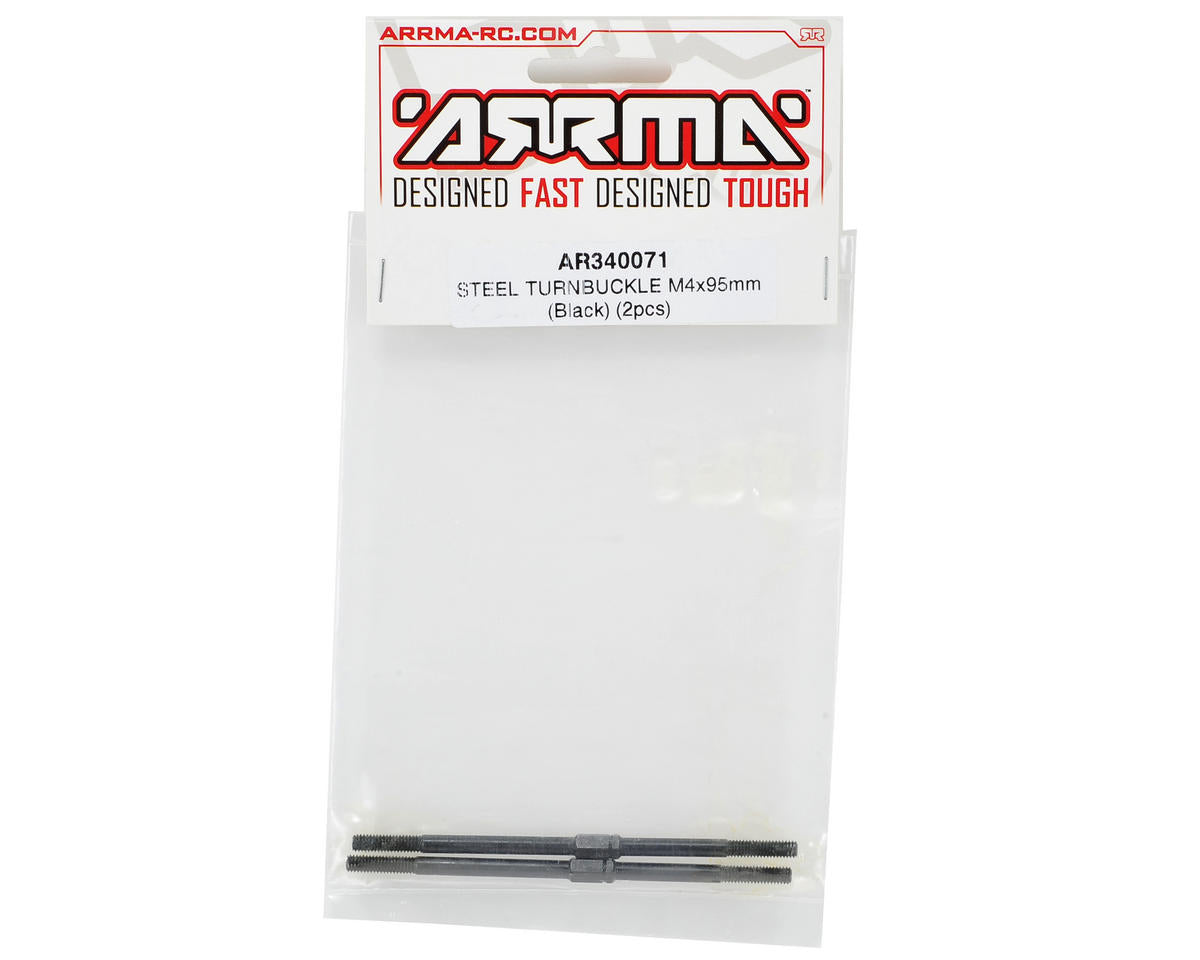 Arrma 4x95mm Steel Turnbuckle (2)