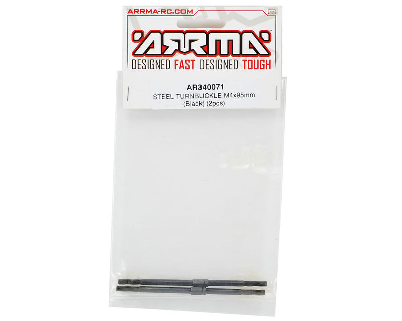 Arrma 4x95mm Steel Turnbuckle (2)