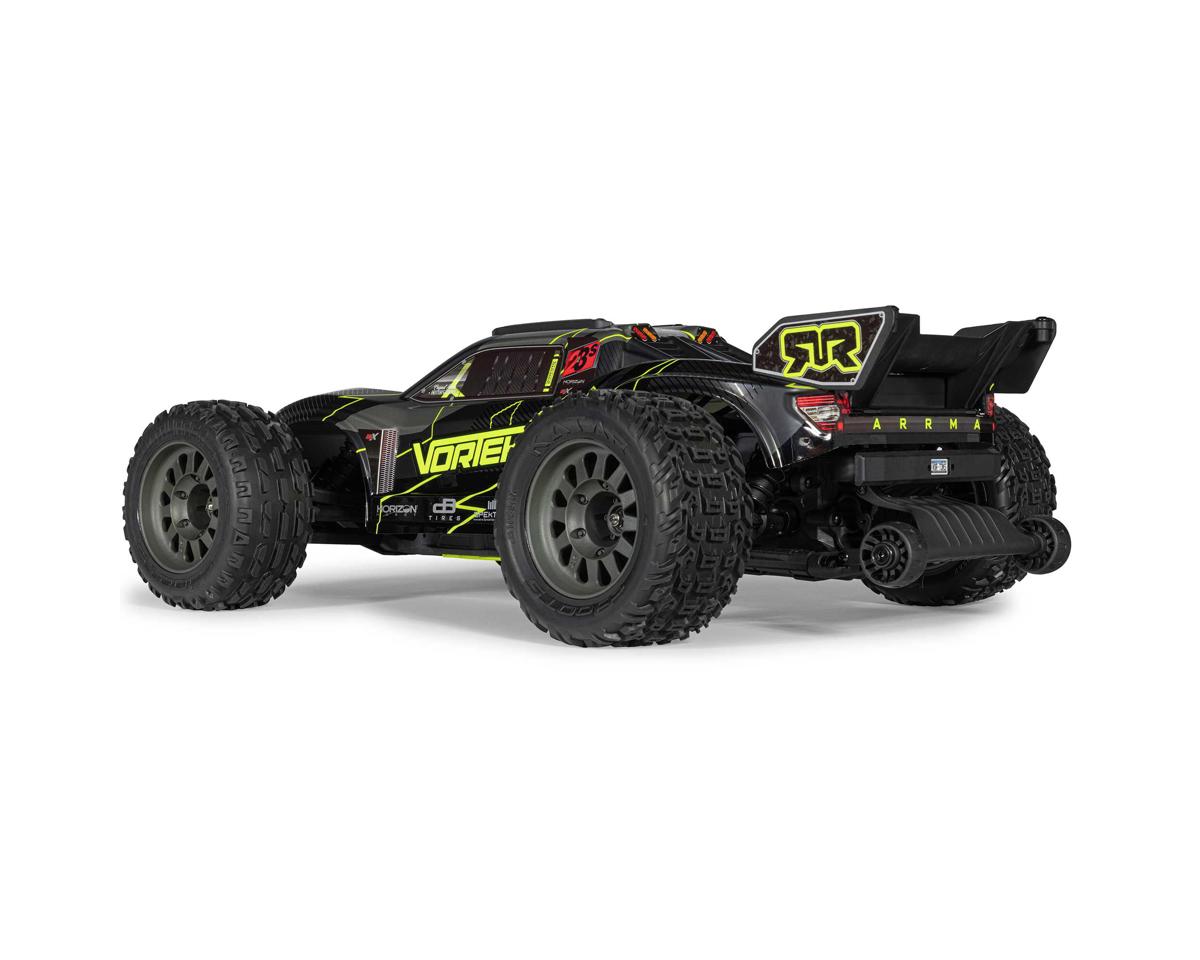 Arrma Vorteks 223S 1/10 BLX Brushless RTR 2WD Stadium Truck (Yellow) w/SLT2 2.4GHz Radio & DSC