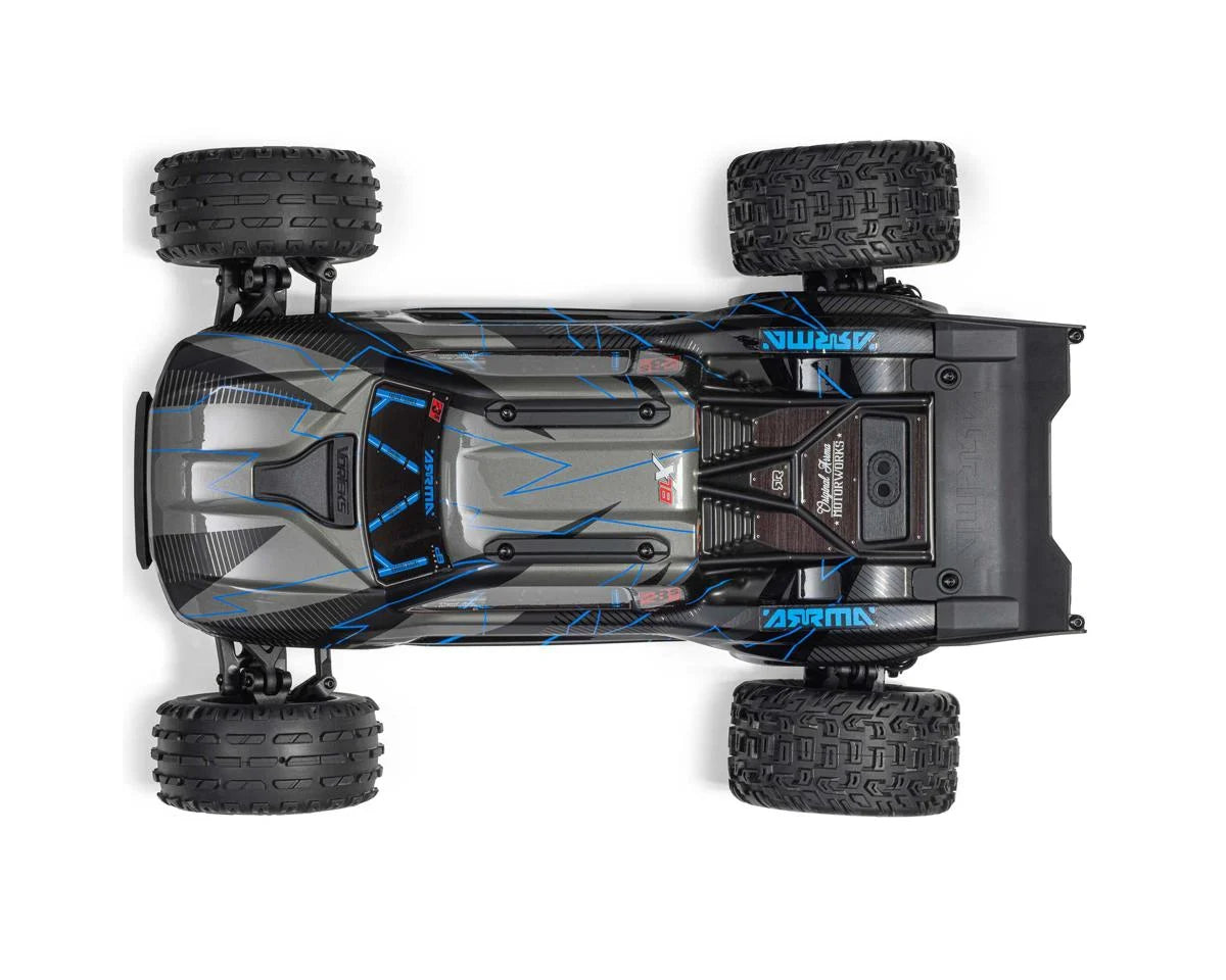 Arrma Vorteks 223S 1/10 BLX Brushless RTR 2WD Stadium Truck (Blue) w/SLT2 2.4GHz Radio & DSC