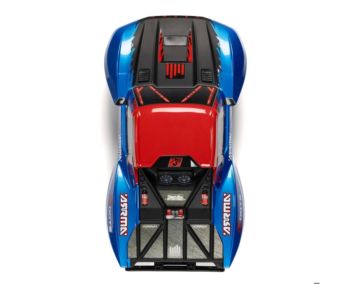 Arrma Fury 223S BLX 1/10 Brushless RTR 2WD Short Course Truck (Blue) w/SLT2 2.4GHz Radio & DSC