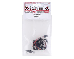 Arrma 35mm Fan & Cover Set (Requires For use with #ARA390299