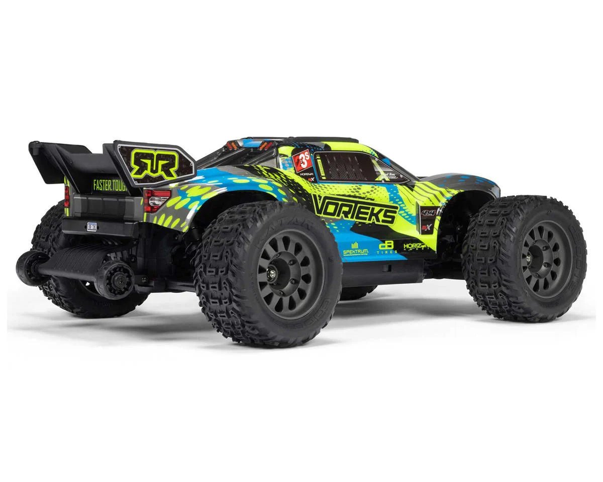 Arrma Vorteks 223S 1/10 BLX Brushless RTR 4WD Stadium Truck (Teal) w/SLT3 2.4GHz Radio & DSC