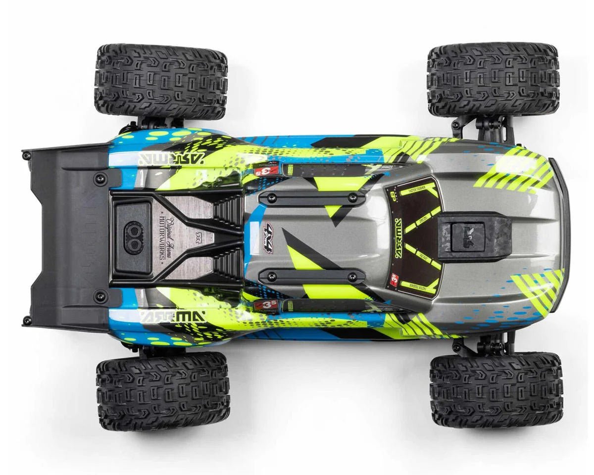 Arrma Vorteks 223S 1/10 BLX Brushless RTR 4WD Stadium Truck (Teal) w/SLT3 2.4GHz Radio & DSC