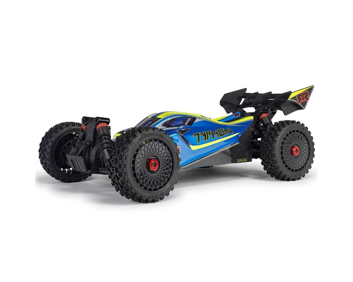Arrma Typhon 223S 1/8 BLX Brushless RTR 4WD Buggy (Blue) w/SLT3 2.4GHz Radio & DSC