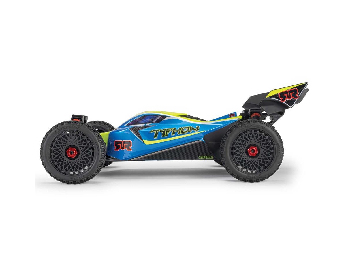 Arrma Typhon 223S 1/8 BLX Brushless RTR 4WD Buggy (Blue) w/SLT3 2.4GHz Radio & DSC