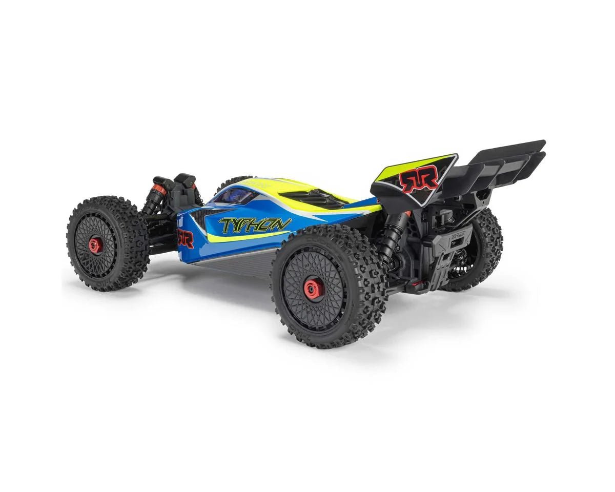 Arrma Typhon 223S 1/8 BLX Brushless RTR 4WD Buggy (Blue) w/SLT3 2.4GHz Radio & DSC