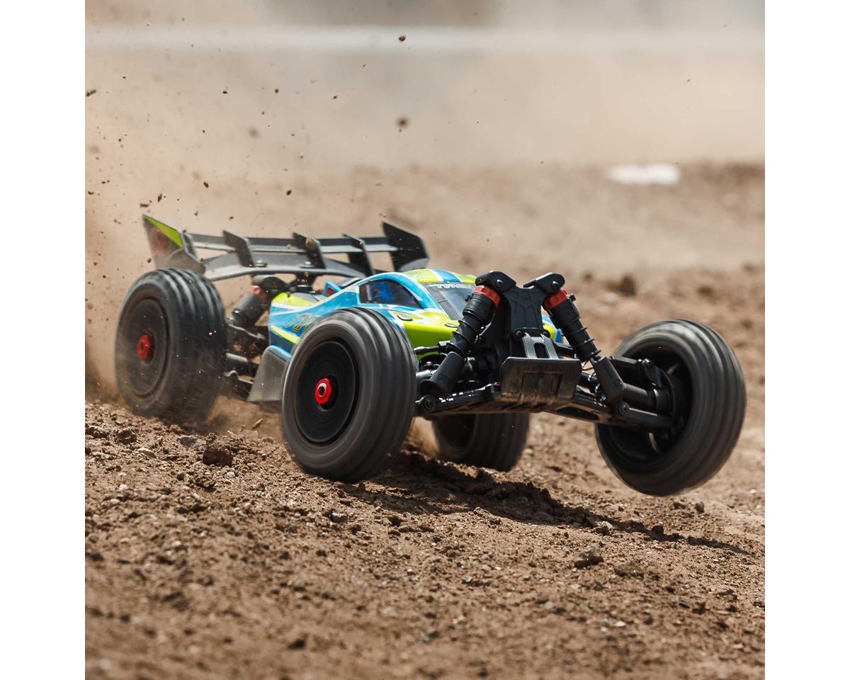 Arrma Typhon 223S 1/8 BLX Brushless RTR 4WD Buggy (Blue) w/SLT3 2.4GHz Radio & DSC