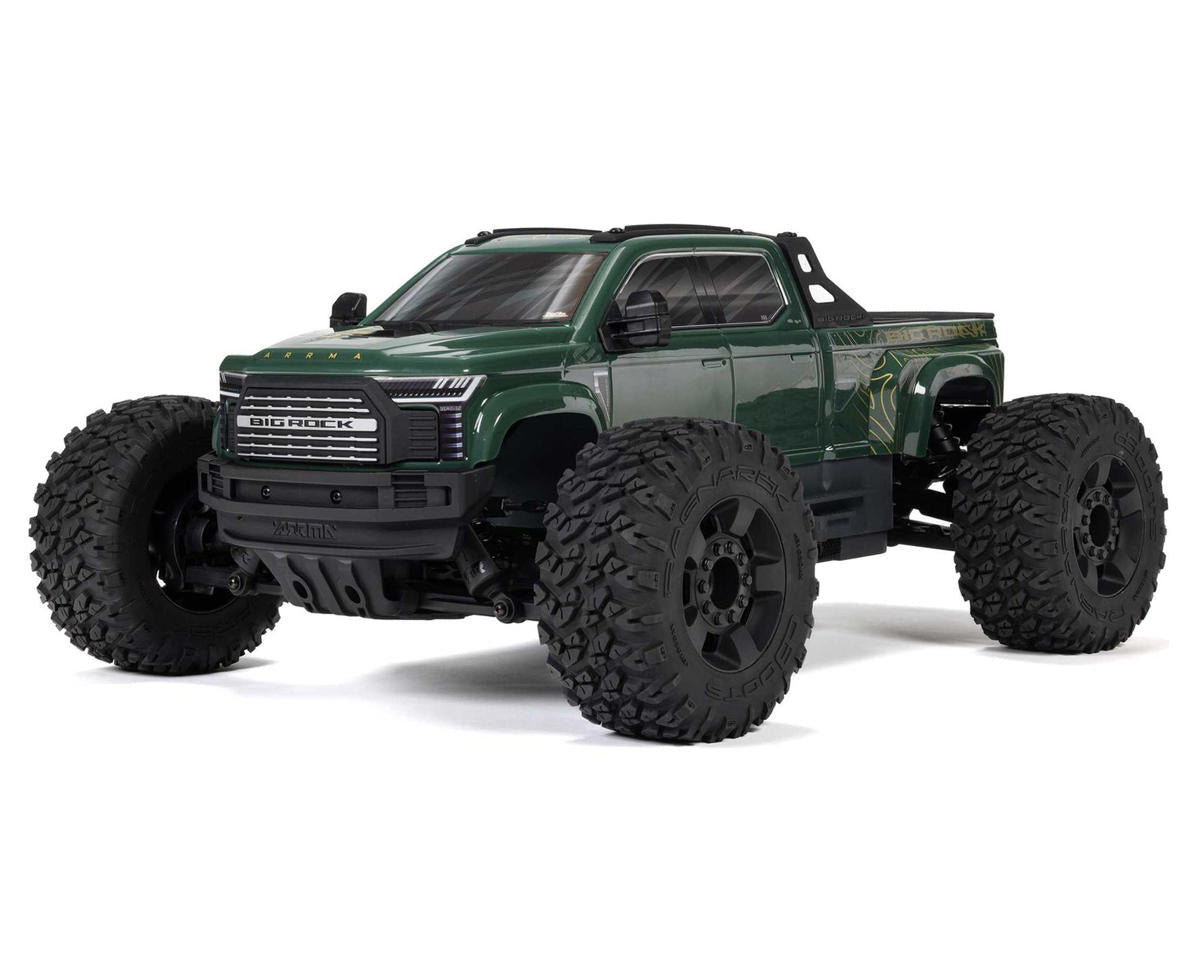 Arrma Big Rock 4X4 V4 223S DSC 1/10 RTR Brushless 4WD Monster Truck w/SLT3 2.4GHz Radio