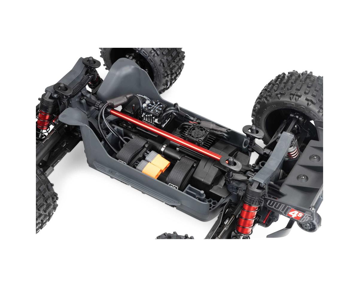 Arrma Outcast 4S V2 BLX Brushless RTR 1/10 Stunt Truck (Gunmetal) w/SLT3 2.4GHz Radio & Smart ESC