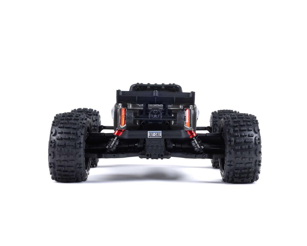 Arrma Outcast 4S V2 BLX Brushless RTR 1/10 Stunt Truck (Gunmetal) w/SLT3 2.4GHz Radio & Smart ESC