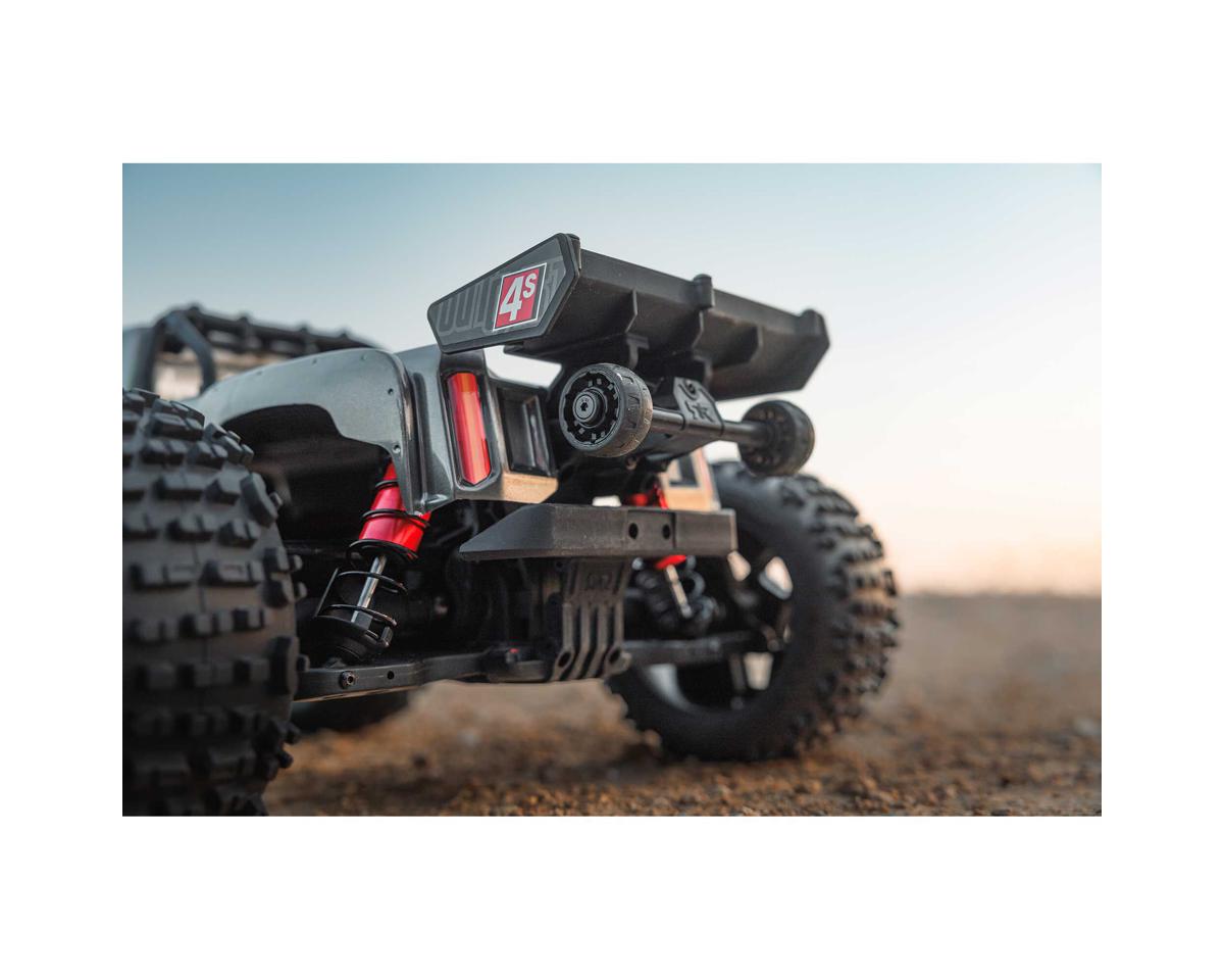 Arrma Outcast 4S V2 BLX Brushless RTR 1/10 Stunt Truck (Gunmetal) w/SLT3 2.4GHz Radio & Smart ESC