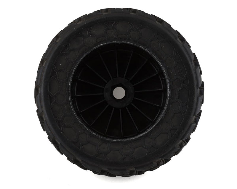 Arrma Fireteam 6S BLX Pre-Mounted dBoots Tires (Black) (2) w/17mm Hex