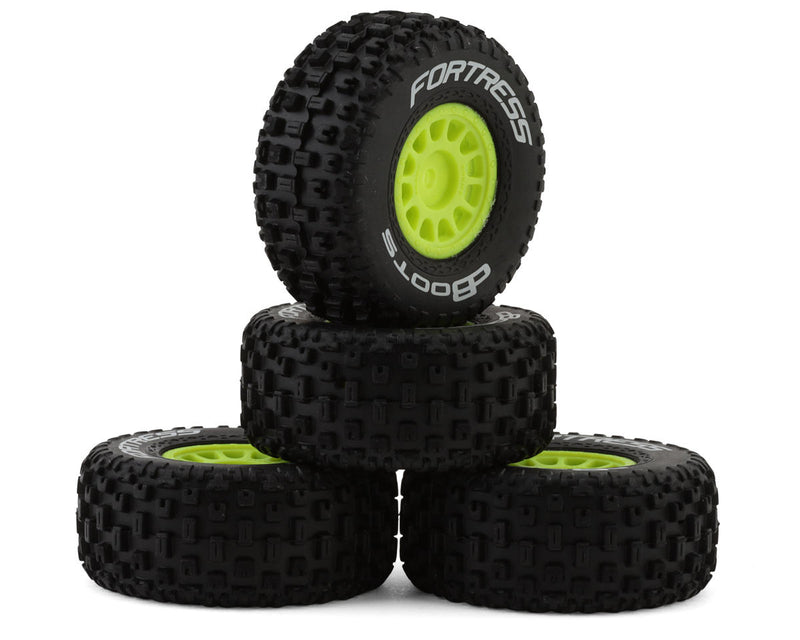 ARRMA dBoots 'FORTRESS' Glued Tire Set For 1/16 MOJAVE GROM