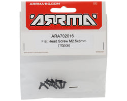 Arrma 2.5x8mm Flat Head Screw (10)