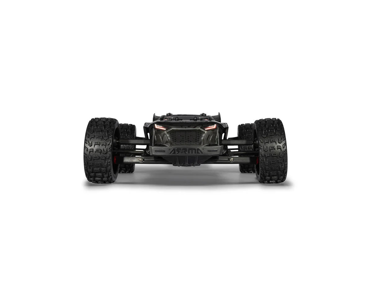 Arrma Talion 6S BLX EXB Brushless RTR 1/7 4WD Speed Truck (Black) w/SLT3 2.4GHz Transmitter