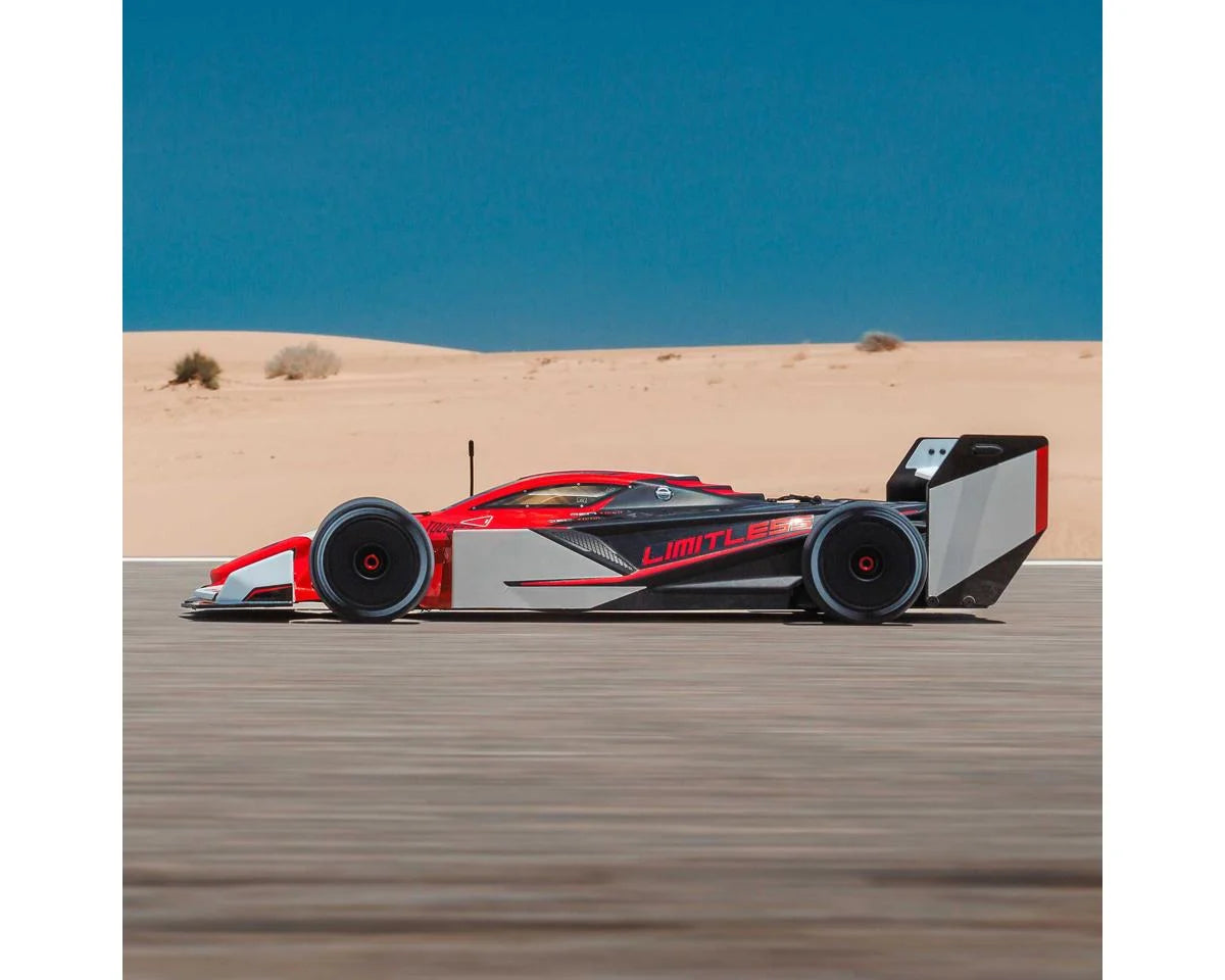 Arrma Limitless 120 8S BLX 4WD RTR Electric Brushless Street Speed (Red/Black) w/DX3 Radio, Smart ESC & AVC