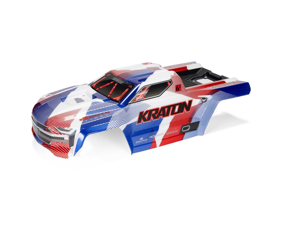 Arrma Kraton 6S BLX RTR 1/8 4WD Brushless Speed Truck (Blue/Red) (V6) w/SLT3 2.4GHz Radio