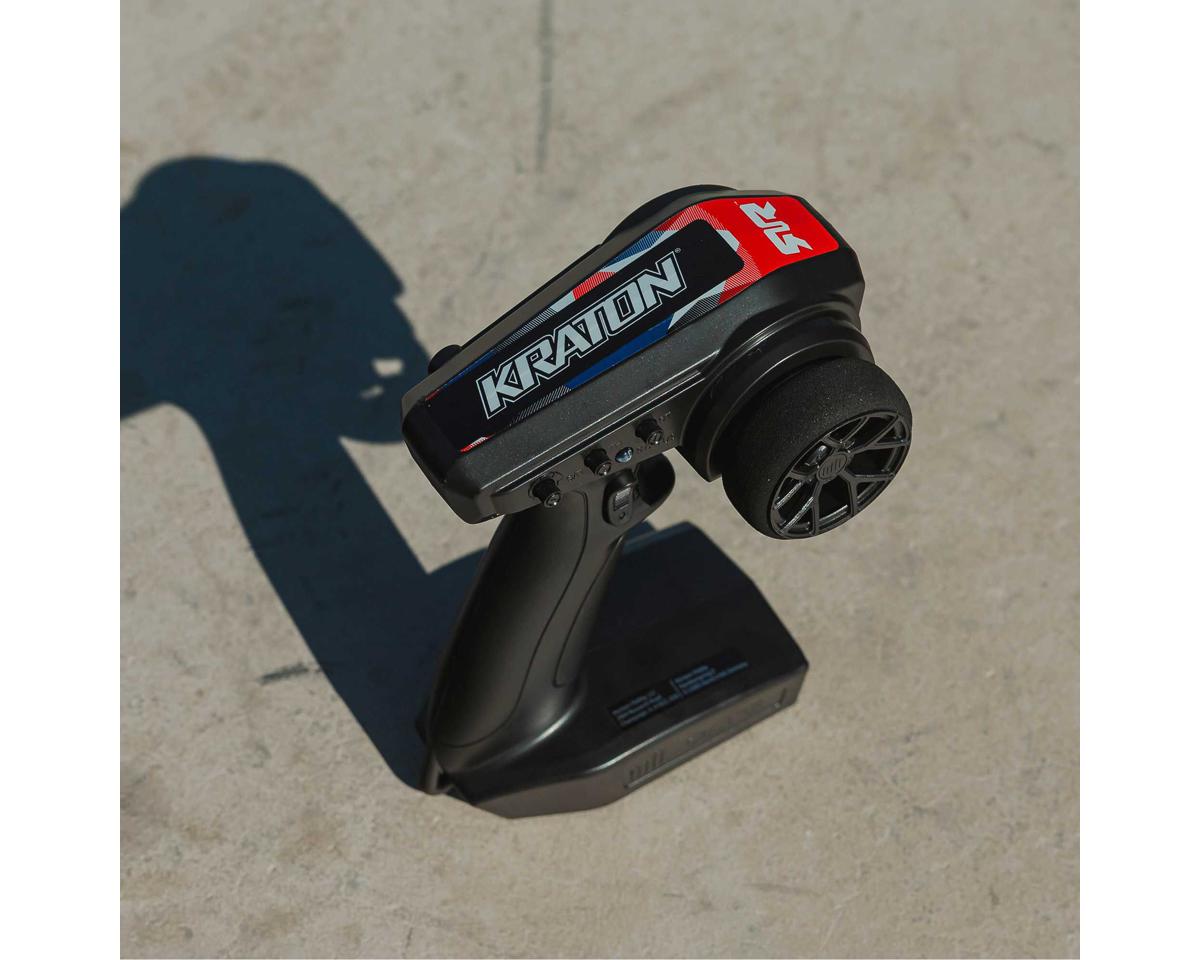 Arrma Kraton 6S BLX RTR 1/8 4WD Brushless Speed Truck (Blue/Red) (V6) w/SLT3 2.4GHz Radio