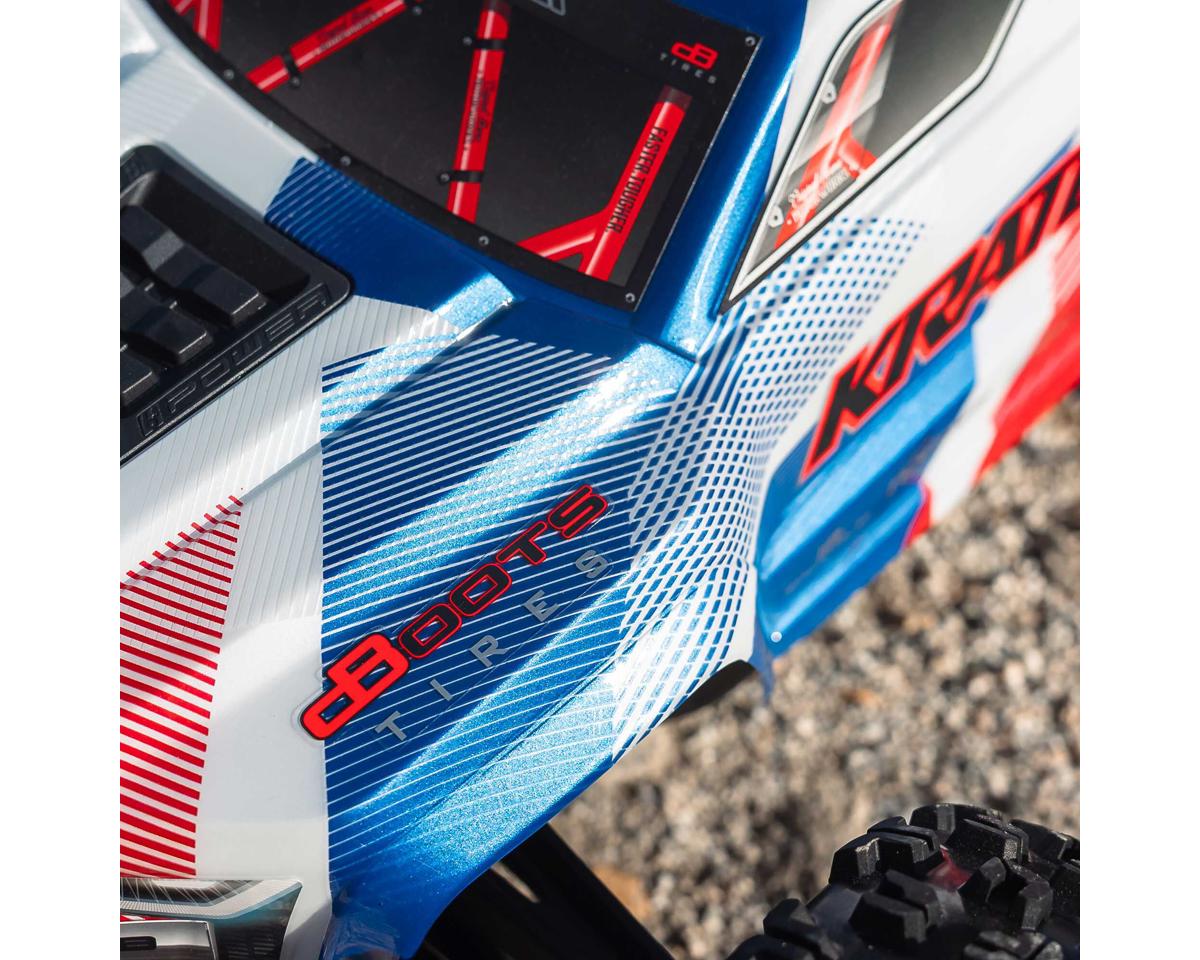 Arrma Kraton 6S BLX RTR 1/8 4WD Brushless Speed Truck (Blue/Red) (V6) w/SLT3 2.4GHz Radio