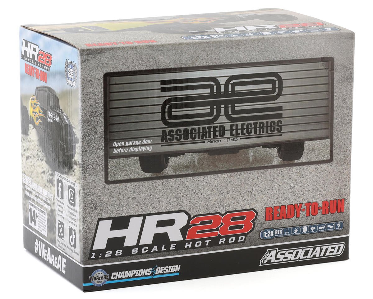 Team Associated HR28 1/28 Scale Mini RTR Hot Rod w/2.4GHz Radio