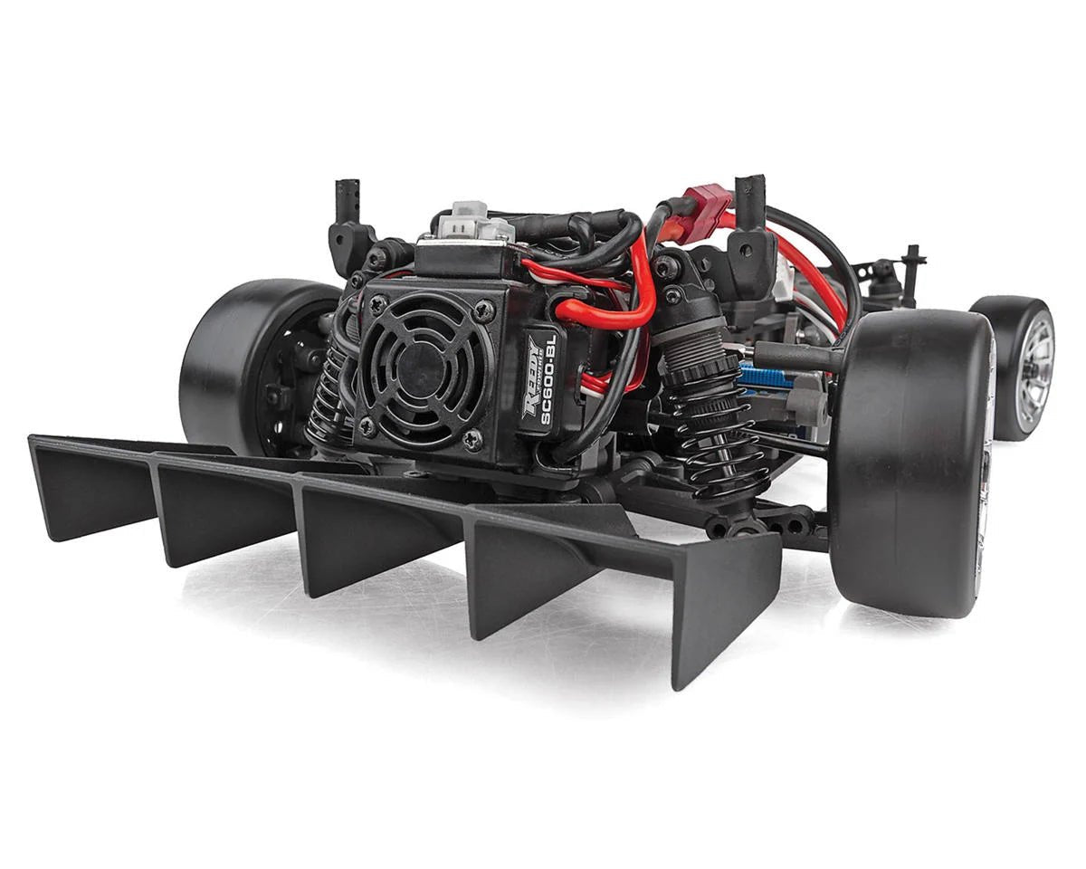 Team Associated DC10 RTR 1/10 Electric Brushless RWD Drift Car Combo (Blue) w/2.4GHz Radio, Battery & Charger