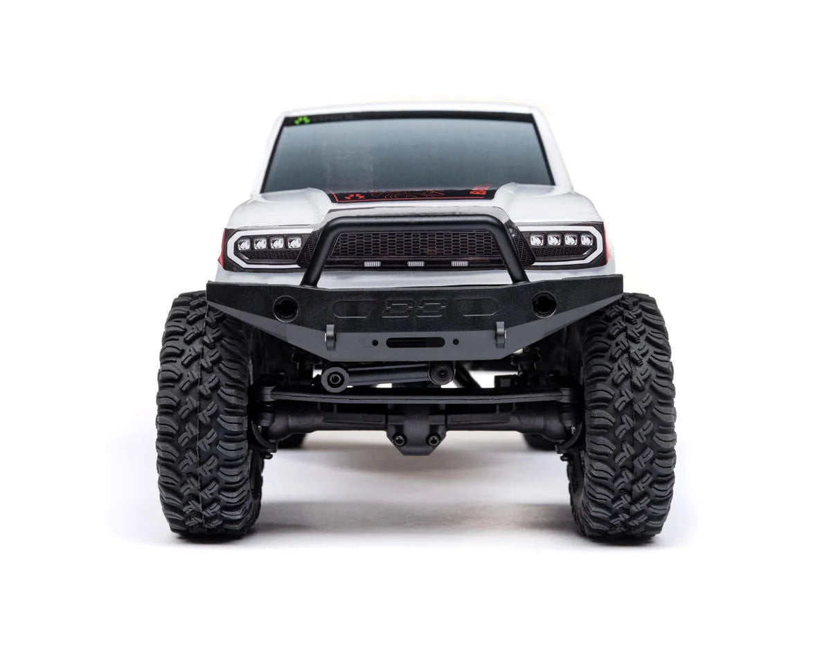 Axial SCX24 Base Camp 1/24 4WD RTR Scale Mini Crawler (White) w/2.4GHz Radio, Battery & Charger