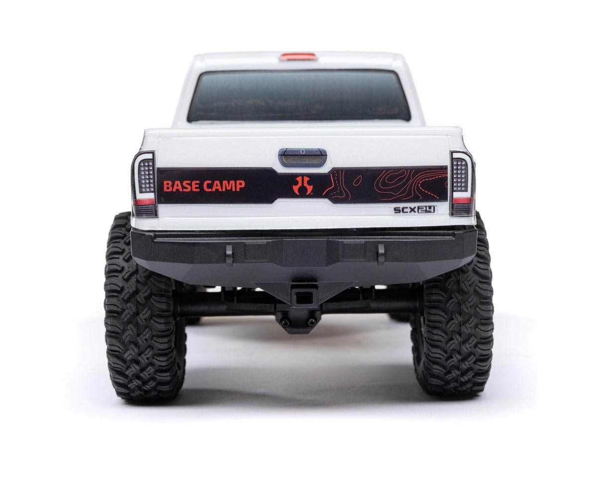 Axial SCX24 Base Camp 1/24 4WD RTR Scale Mini Crawler (White) w/2.4GHz Radio, Battery & Charger