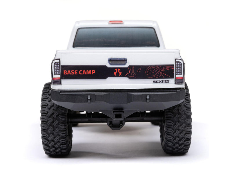 Axial SCX24 Base Camp 1/24 4WD RTR Scale Mini Crawler (White) w/2.4GHz Radio, Battery & Charger